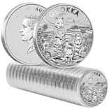 Roll of 20 - 2024 1 oz Silver Australian Quokka Perth Mint BU