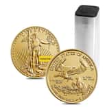 Roll of 50 - 1/10 oz Gold American Eagle $5 Coin BU (Random Year)