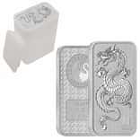 Tube of 20 - 1 oz Perth Mint Lunar Dragon Silver Bar .9999 Fine