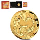 2022 2 oz Proof Gold Australian Phoenix Perth Mint Coin