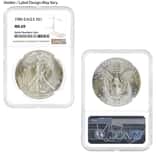 1986 1 oz Silver American Eagle $1 Coin NGC MS 69