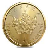 2023 1/2 oz Canadian Gold Maple Leaf $20 Coin .9999 Fine BU (Sealed)