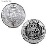 1.25 oz St. Helena Silver Guinea Coin BU (Random Year/Design)