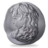 10 oz Argentia Medusa High Relief Silver Round .9999 Fine