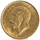 1916-M Great Britain Sovereign King George V Gold Coin BU