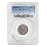 1919-D Buffalo Nickel 5C PCGS F 15