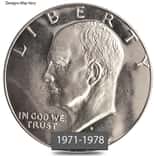 1971-1978 Clad Eisenhower Dollar Proof (Random Year)