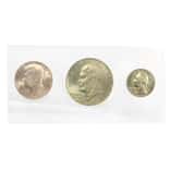 1976-S Bicentennial Silver Unc. 3-Coin Set