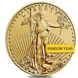 1/4 oz Gold American Eagle $10 Coin BU (Random Year)