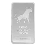 1 Kilo Bullion Exchanges Silver Bar .9999 Fine