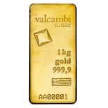 1 Kilo Gold Bar Valcambi Suisse .9999 Fine (Cast, w/Assay)