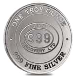 1 oz JBR Silver Round .999 Fine
