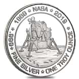 1 oz SilverTowne Apollo 11 Silver Round .999 Fine