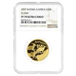 2007 South Africa 1/2 oz Gold Eland 50 Rand NGC PF 70 UCAM