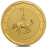 2011 1 oz Canadian Gold Mountie Maple Leaf $200 Coin BU