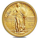 2016 1/4 oz Standing Liberty Quarter Centennial Gold Coin
