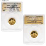 2017 1/4 oz Battle of Midway 75th Ann. Gold Medal ANACS Proof