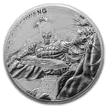 2018 10 oz South Korea Silver Chiwoo Cheonwang Medal BU