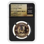 2018 South Africa 1 oz Proof Gold Krugerrand NGC PF 70 FD (Tumi Tsehlo)
