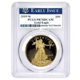 2019-W 1 oz $50 Proof Gold American Eagle PCGS PF 70 DCAM Early Issue