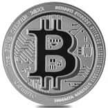 2022 Niue 1 oz Bitcoin Silver Coin .9999 Fine BU