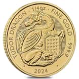 2024 GB 1/4 oz Gold The Tudor Beasts Tudor Dragon Coin BU