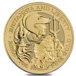 2024 Great Britain 1 oz Gold Britannia and Liberty Coin BU