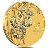 2025 1 oz Gold Lunar Snake BU Australian Perth Mint