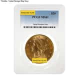 $20 Gold Double Eagle Liberty Head PCGS MS 61 (Random Year)
