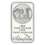 5 oz SilverTowne Prospector Silver Bar .999 Fine