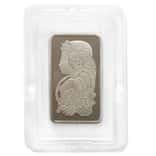 Vintage Assay - 10 oz PAMP Suisse Lady Fortuna Platinum Bar .9995