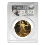 1 oz $50 Proof Gold American Eagle PCGS PF 69 DCAM (Philip Diehl Sign Label, Random Year)