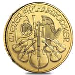 1/10 oz Austrian Gold Philharmonic Coin (Random Year)