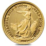 2018 Great Britain 1/10 oz Gold Britannia Coin .9999 Fine BU
