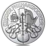 1 oz Austrian Silver Philharmonic Coin BU (Random Year)
