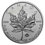 2016 1 oz Palladium Canadian Maple Leaf Coin BU
