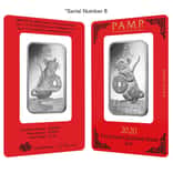 1 oz PAMP Suisse Year of the Mouse / Rat Platinum Bar (In Assay) Serial #6