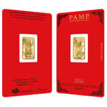 5 gram PAMP Suisse Year of the Monkey Gold Bar (In Assay)