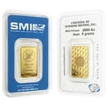 Sunshine Mint 5 Gram Gold Bar .9999 Fine (in Assay)