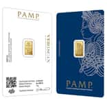 1 Gram Gold Bar PAMP Suisse Lady Fortuna Veriscan .9999 Fine (in Assay)