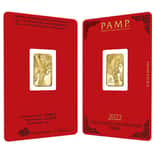 5 gram PAMP Suisse Year of the Tiger Gold Bar (In Assay)