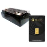 Box of 25 - 1 Gram Perth Mint Gold Bar .9999 Fine (in Assay)
