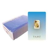 Box of 25 - 5 gram PAMP Suisse Gold Bar - Lakshmi (in Assay) .9999 Fine