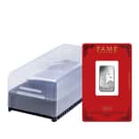 Box of 25 - 10 gram PAMP Suisse Year of the Rabbit Silver Bar (In Assay)
