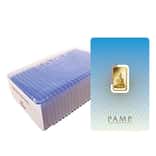 Box of 25 - 5 gram PAMP Suisse Gold Bar - Buddha (in Assay) .9999 Fine