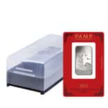 Box of 25 - 1 oz PAMP Suisse Year of the Rabbit Platinum Bar (In Assay)