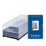 Box of 25 - 5 Gram PAMP Suisse Lady Fortuna Platinum Bar .9995 Fine (in Assay)