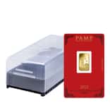 Box of 25 - 5 gram PAMP Suisse Year of the Rabbit Gold Bar (In Assay)