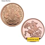 British Proof Gold Sovereign Charles III Coin (Random Year)