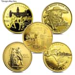 Canada 1/4 oz BU/Proof Gold $100 Commemorative Coin (Random Design)